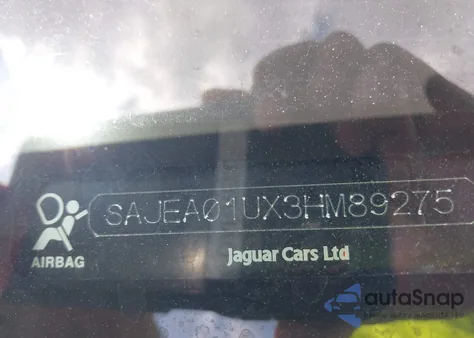 2003 Jaguar S-Type 4.2L V8 from USA, damaged, VIN SAJEA01UX3HM89275